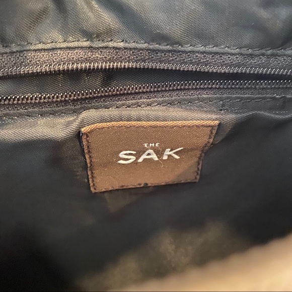 The Sak | Crochet Hobo Bag Leather Straps - Picture 5 of 8